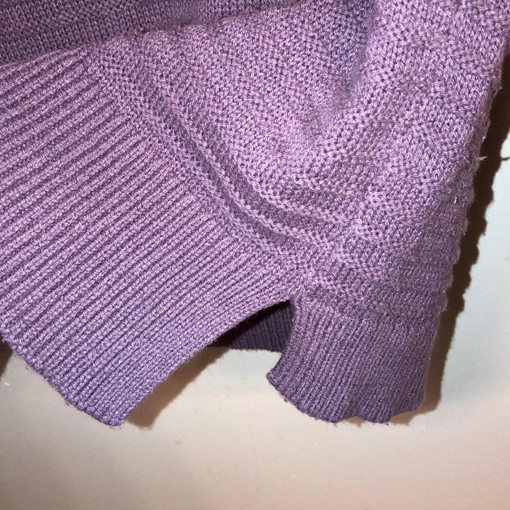 Ann Taylor Loft Sweater Size S Color Purple - Picture 5 of 7